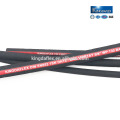 Feuerfeste SAE100 R16 Wrapped Surface Wire verstärkte hydraulische Schlauchhülsen